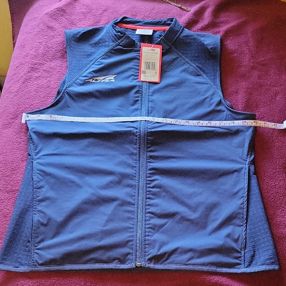 Altra, Women's Trail Wind Vest, Size Large, Navy, NWT